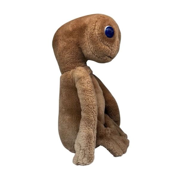 Vintage Showtime Kamar ET Plush Toy Kids 12" Brown 1982 Stuffed Alien VG Cond. - Picture 3 of 10